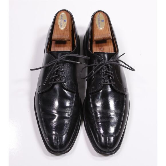 Allen Edmonds Delray Black Split Toe Oxford Leather Dress Shoes Men\'s US 10 A main image 7